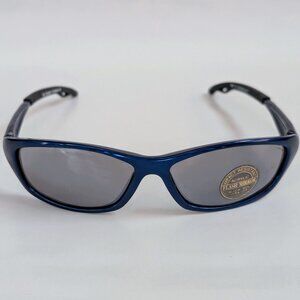 NWT Vintage 90's PC Rectangle Sporty Sunglasses (S. Blue)